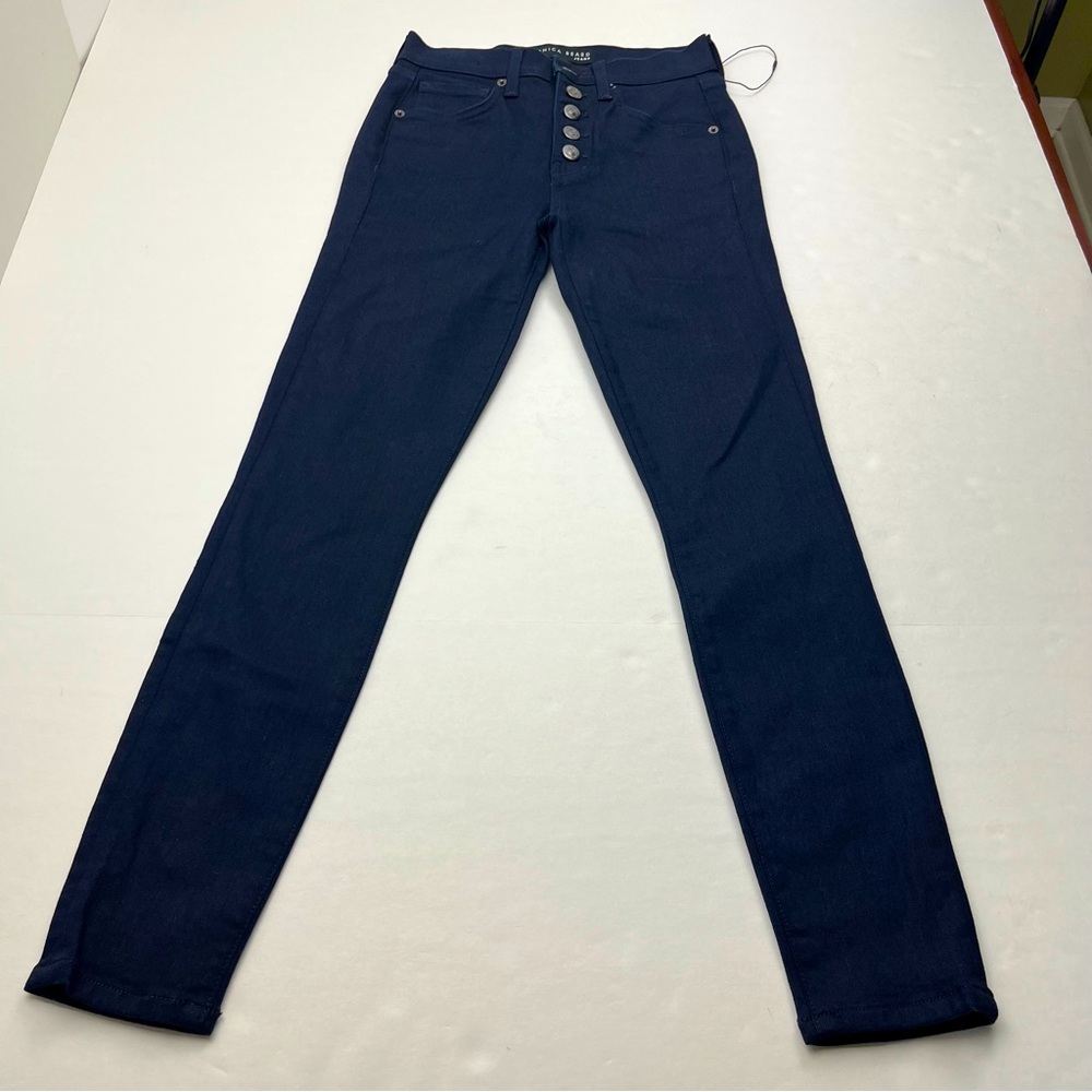 Veronica Beard Jeans Debbie‎ Ankle Skinny High Rise Size 00 / 24 Blue Denim NEW